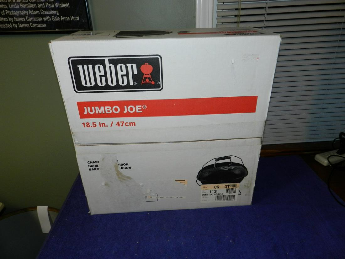 Weber Jumbo Joe Charcoal Grill Brand New In Box (1 of 1)