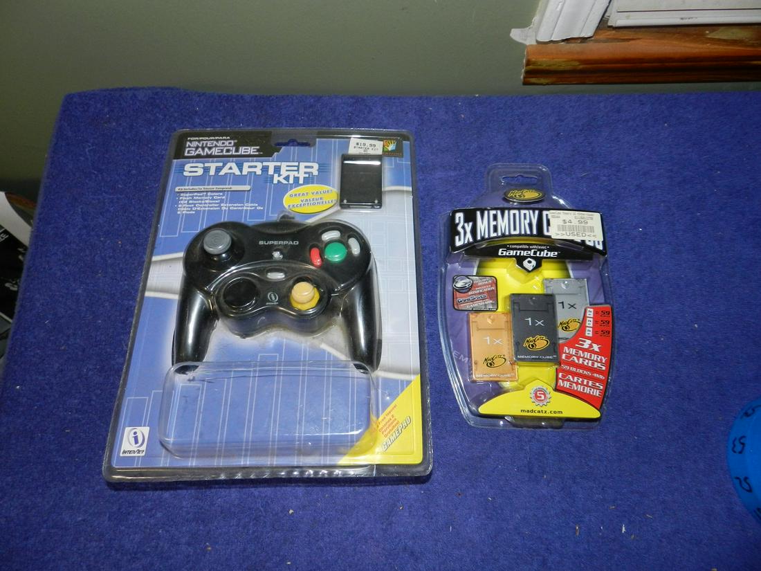 Nintendo Gamecube Controller Memory Cards Sealed NEW (1 of 1)