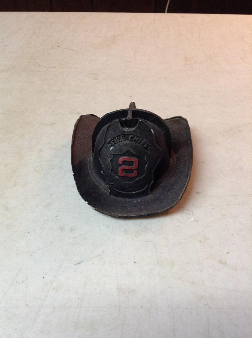 Firemans helmet ceramic paper weight: Firemans helmet ceramic paper weight