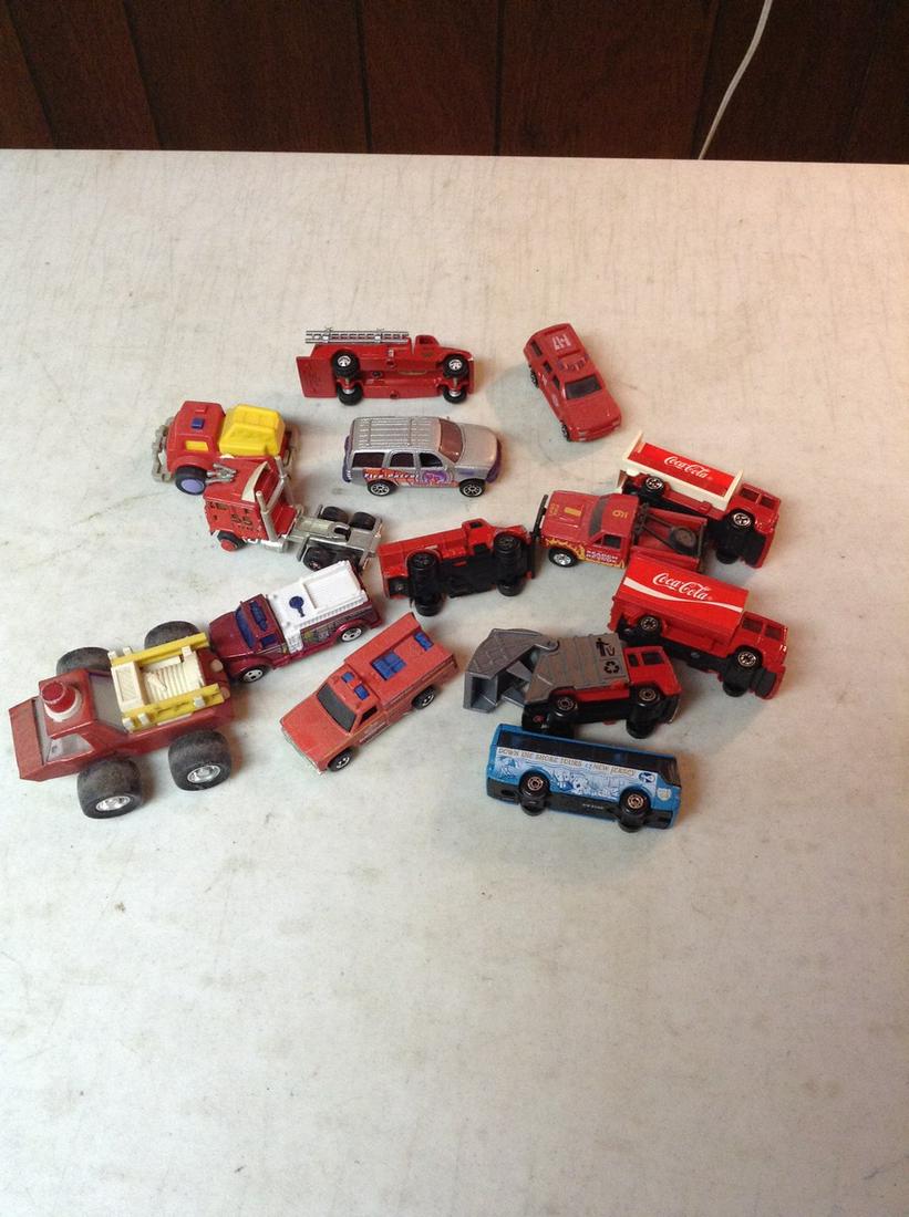 Fire Trucks, coca cola and more cars (1 of 1)