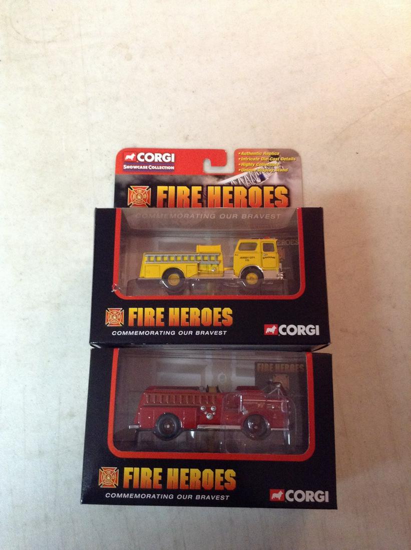 2 Corgi fire trucks (1 of 1)