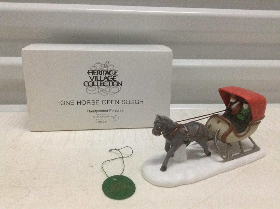 Dept. 56 Heritage Village Collection "One Horse Open (1 of 1)