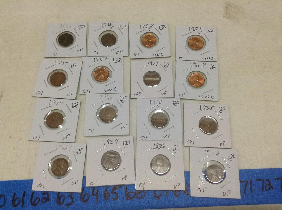 Large lot of Wheat Pennies (1 of 1)