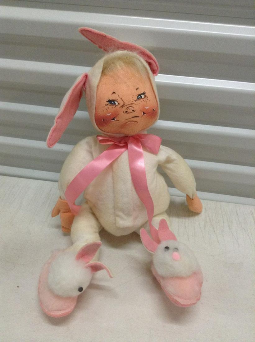 Annalee Boy in Rabbit Suit 21" (some staining) (1 of 1)