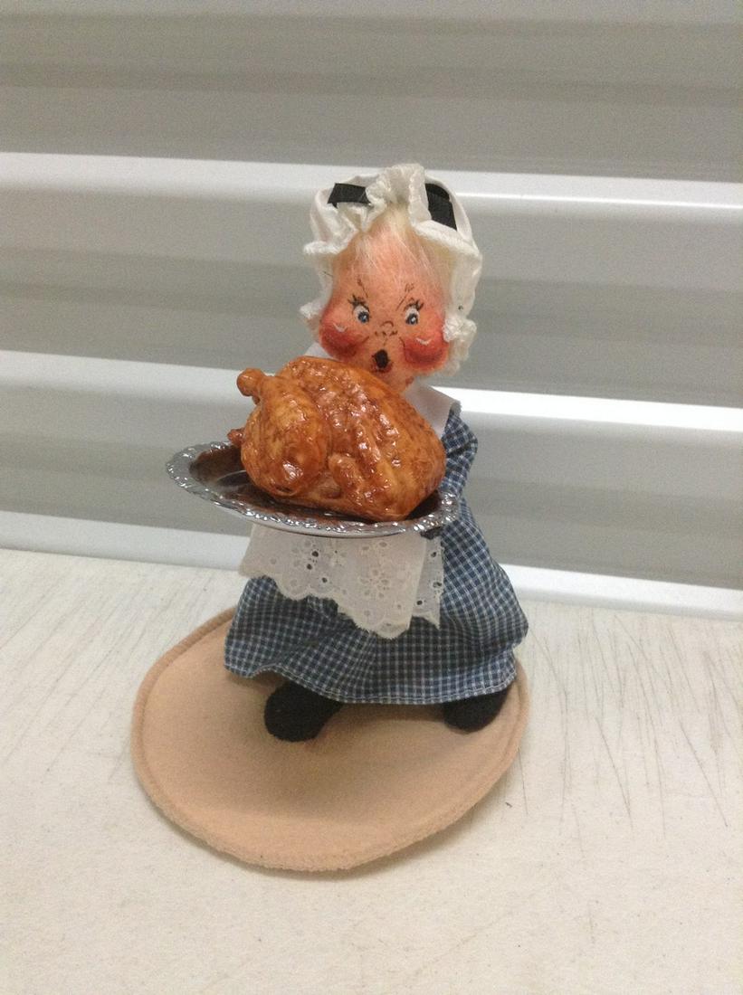 Annalee Pilgrim with Turkey 7" (1 of 1)