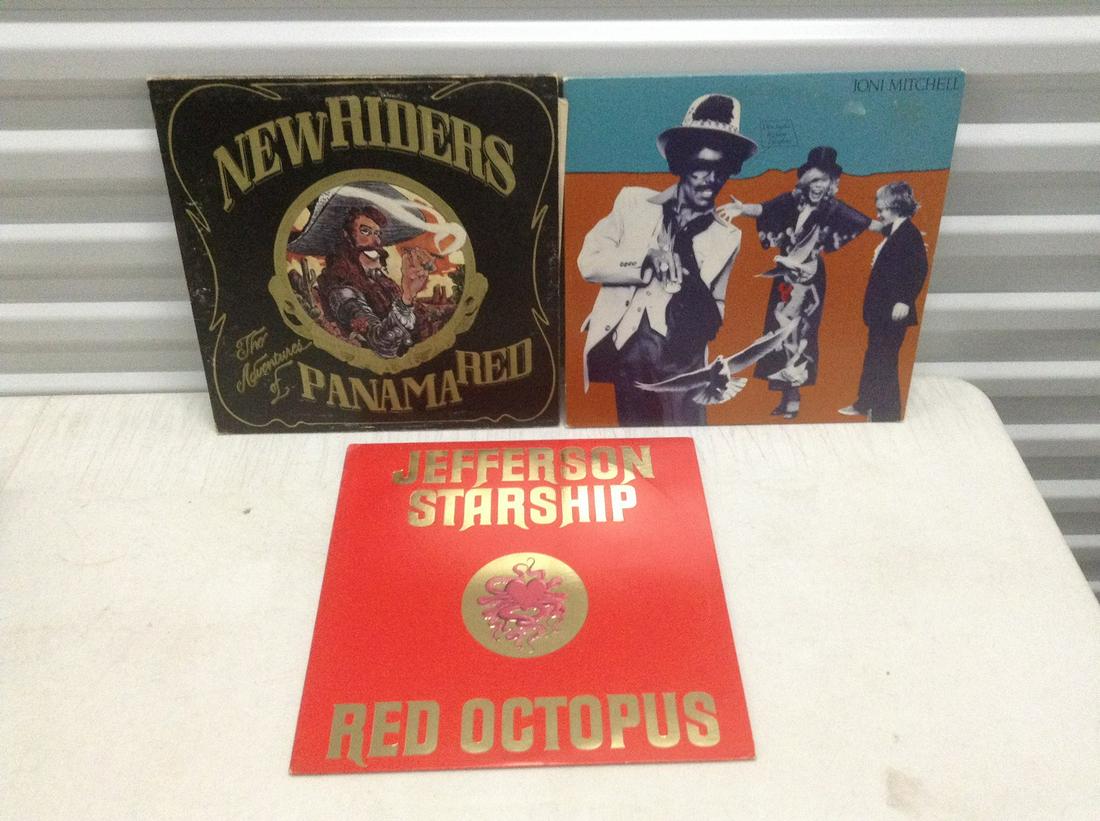 Joni Mitchell, Jefferson Starship & New Riders Records: Joni Mitchell, Jefferson Starship & New Riders Records