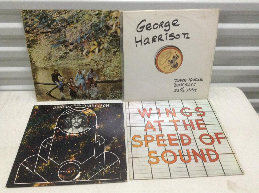 Wings & George Harrison Records (1 of 1)