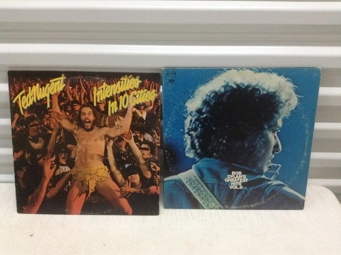 Bob Dylan & Ted Nugent Records: Bob Dylan & Ted Nugent Records