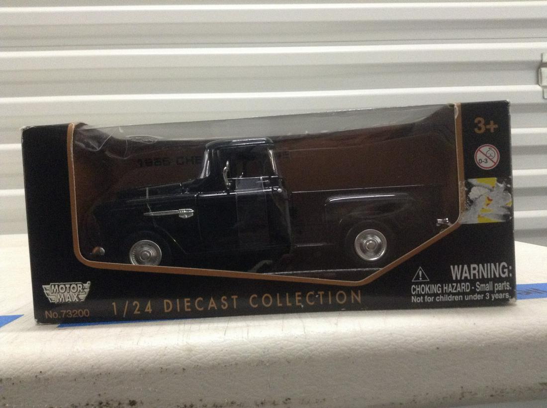 1955 Chevy Stepside Die Cast Car in Box: 1955 Chevy Stepside Die Cast Car in Box