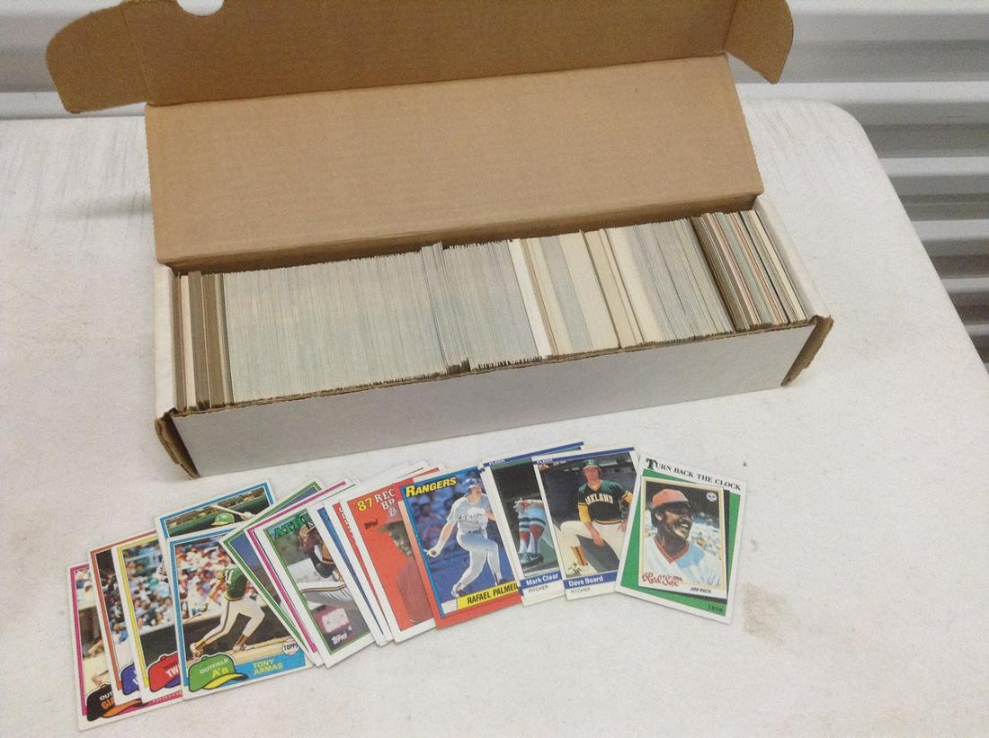 Box full of Baseball Cards various years (1 of 1)