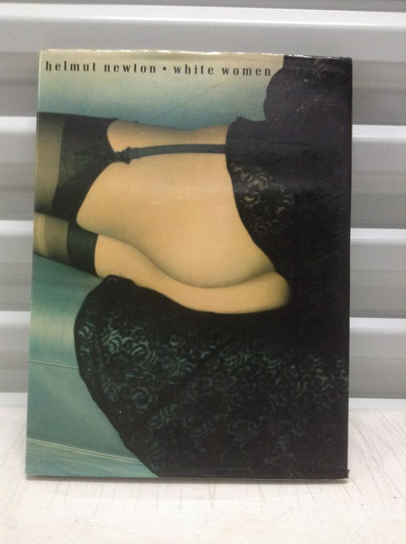 1976 First Printing Helmut Newton Nude Photography Book: 1976 First Printing Helmut Newton Nude Photography Book White Women Printed in Italy Hardcover with dust jacket