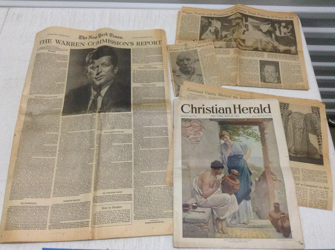 1912 Christian Herald with article on Titanic and (1 of 1)