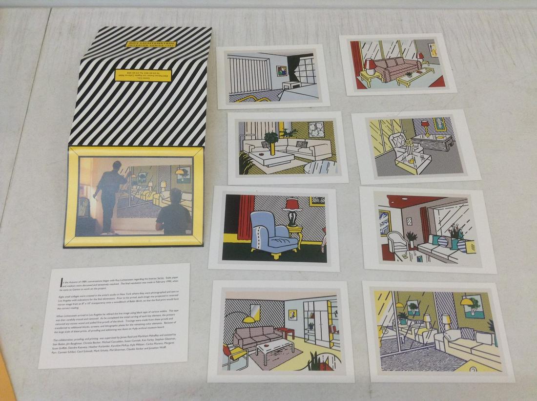 1989 Roy Lichtenstein Gemini G.E.L. Art Cards Lot of 8 (1 of 1)