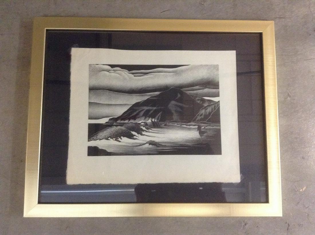 Paul Landacre Woodcut 15"x12" (1 of 1)