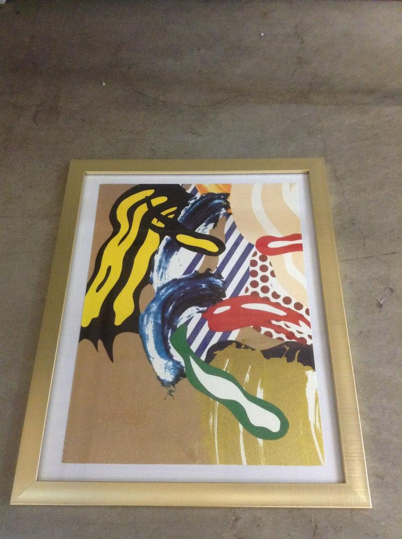 Roy Lichtenstein Offset Lithograph Waddington Graphics (1 of 1)