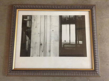 Lewis Baltz Signed Offset Litho 11.5"x9.5": Lewis Baltz Signed Offset Litho 11.5"x9.5"