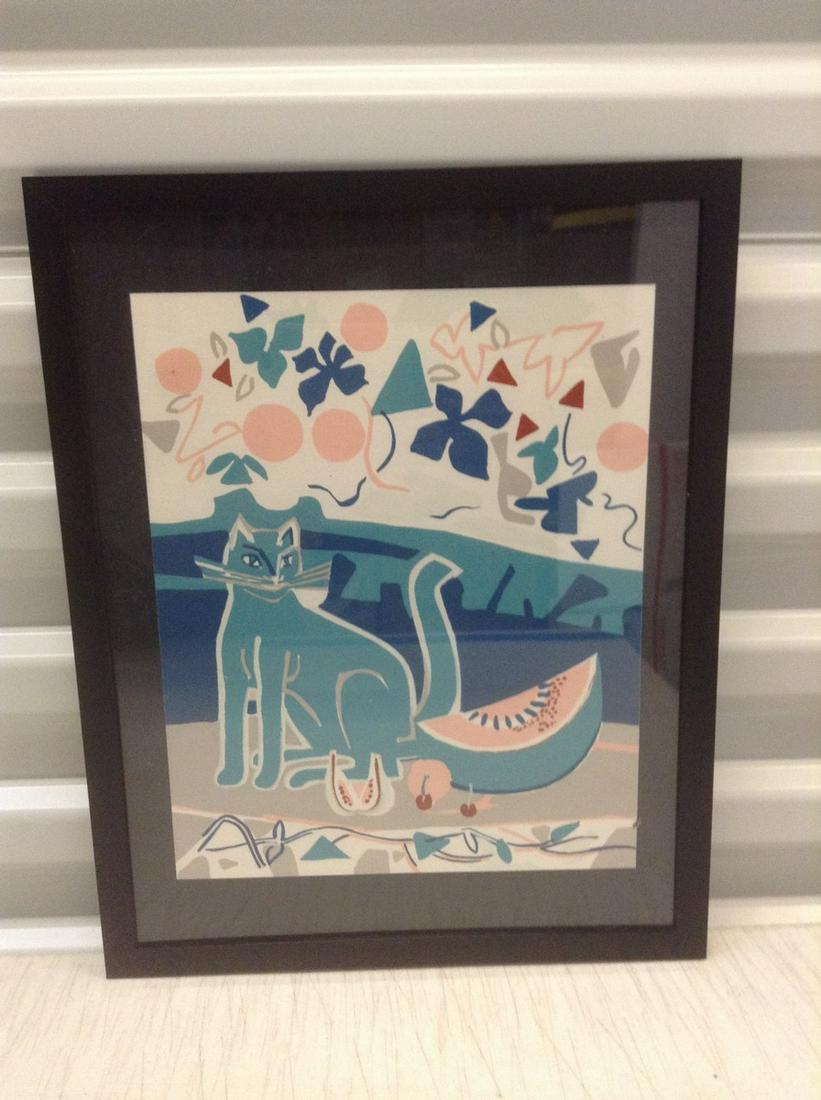 Francoise Gilot Silkscreen 15"x11.75" (1 of 1)