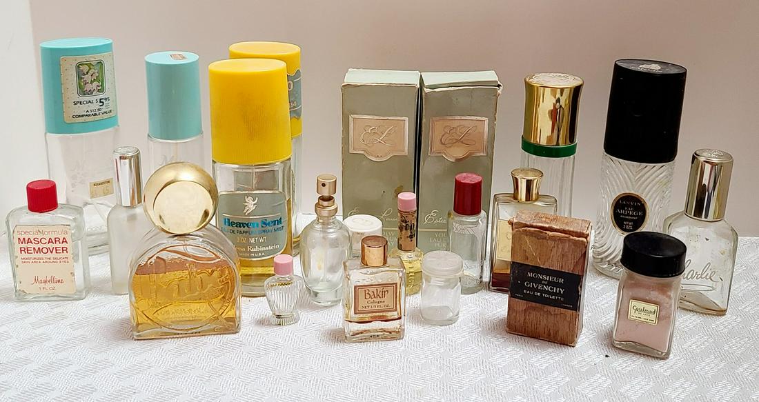 Vintage Perfume & Colgne Bottles incl Givenchy: Vintage Perfume & Colgne Bottles incl Givenchy