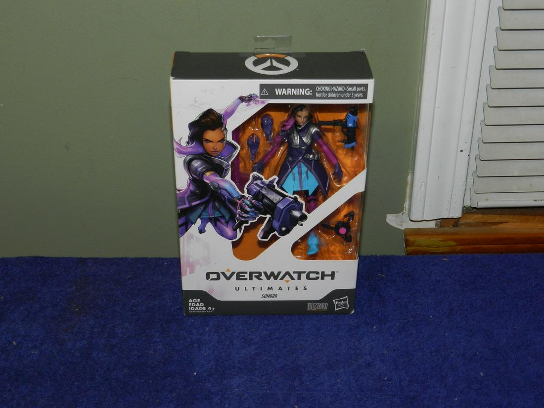 Blizzard Hasbro Overwatch Ultimates Sombra Figure: Blizzard Hasbro Overwatch Ultimates Sombra Figure
