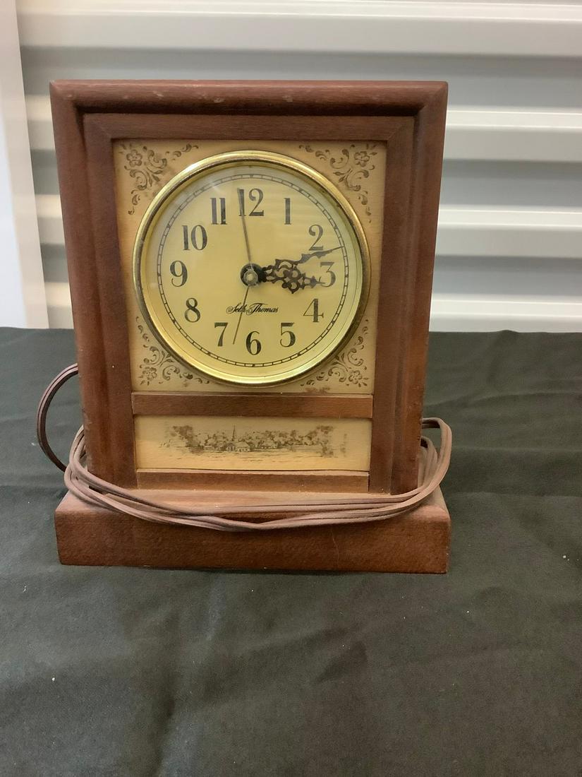 Seth Thomas Table Clock 7.5X5.5" (1 of 1)