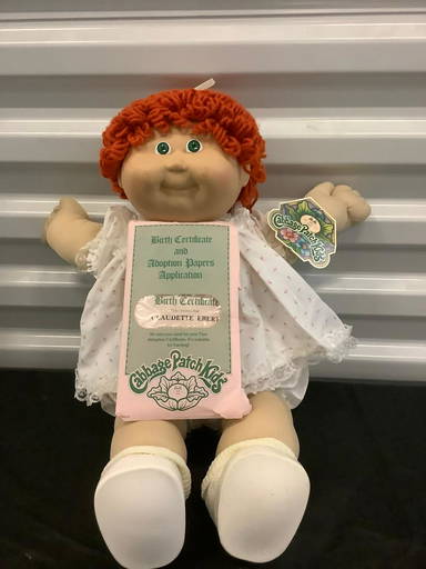 Cabbage Patch Doll Red Hair Cabbage Patch Kids Red Hair Vintage