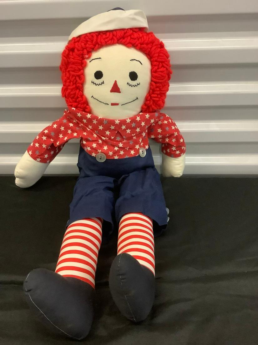 Vintage Raggedy Andy Doll 23 in. (1 of 1)