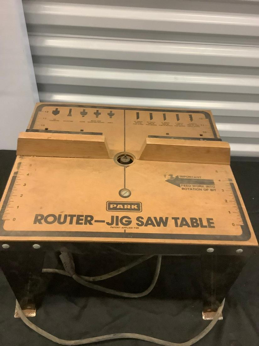 Park router jigsaw table deals