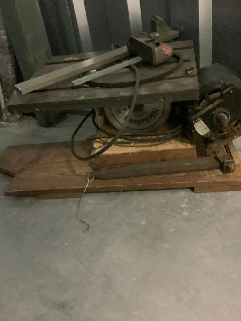 Vintage Nicholson Magicut 8 Thru 81/4 in. Blade (1 of 1)