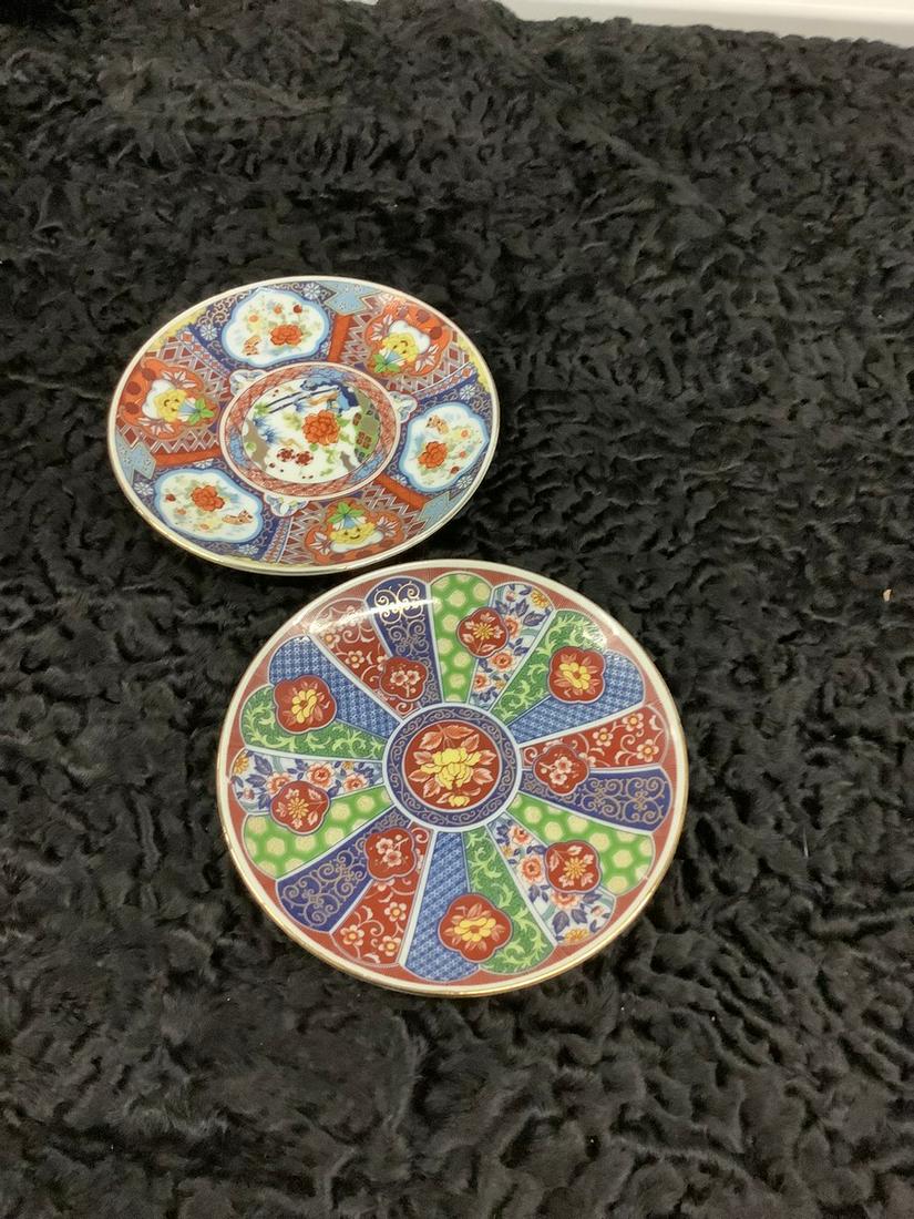 Set of Two Imari Ware Plates 6.5x6 (1 of 1)