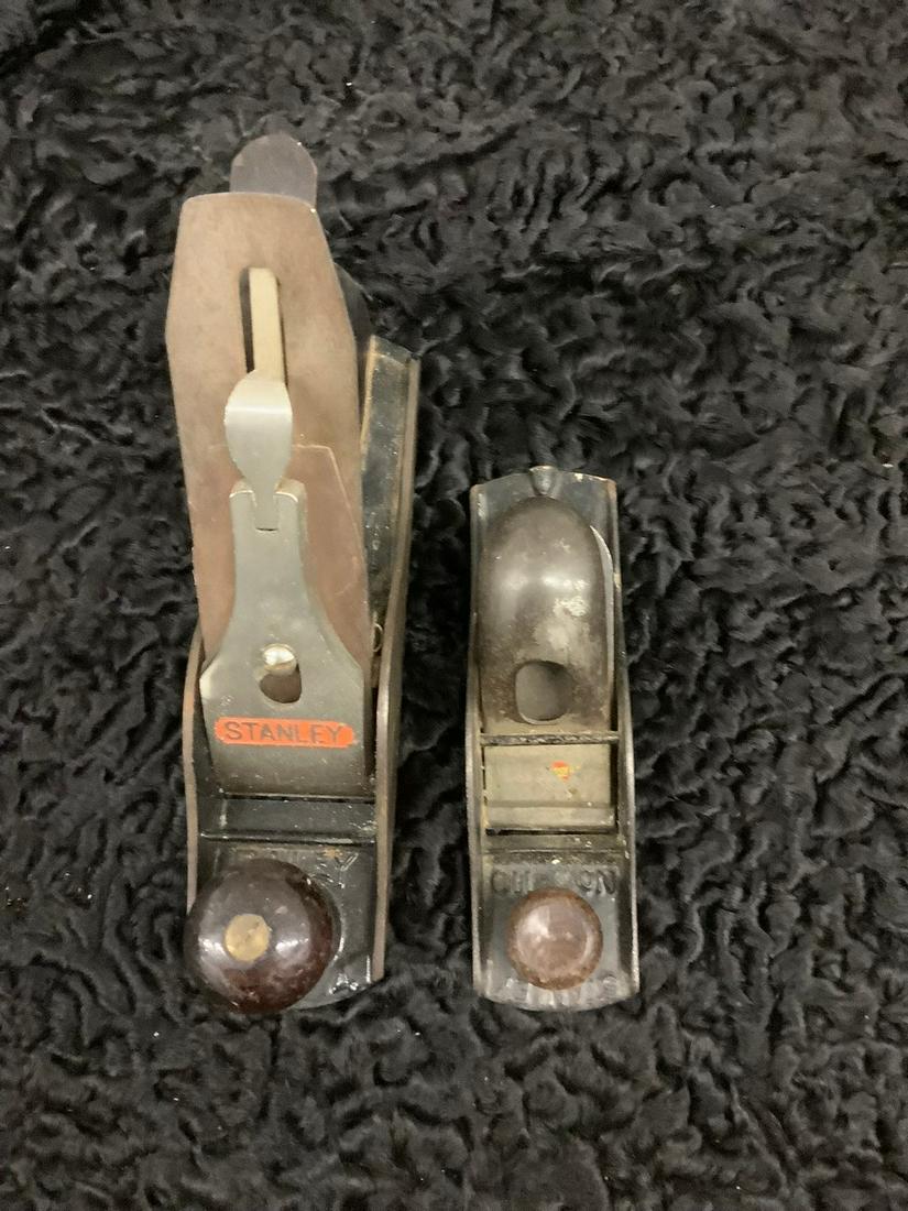 Stanley Number 4 and Stanley 1 Wood Planes (1 of 1)