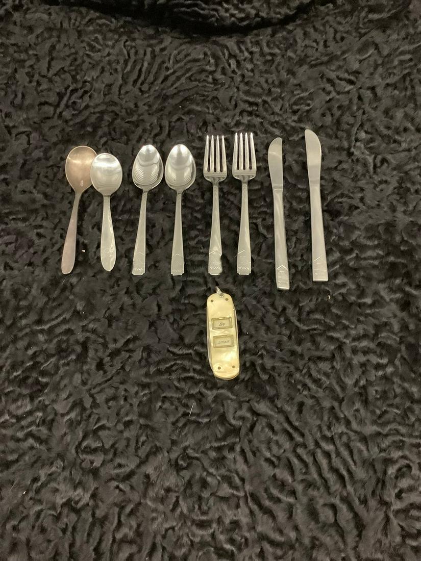 Lot of NWA stainless silverware and more: Lot of NWA stainless silverware and more