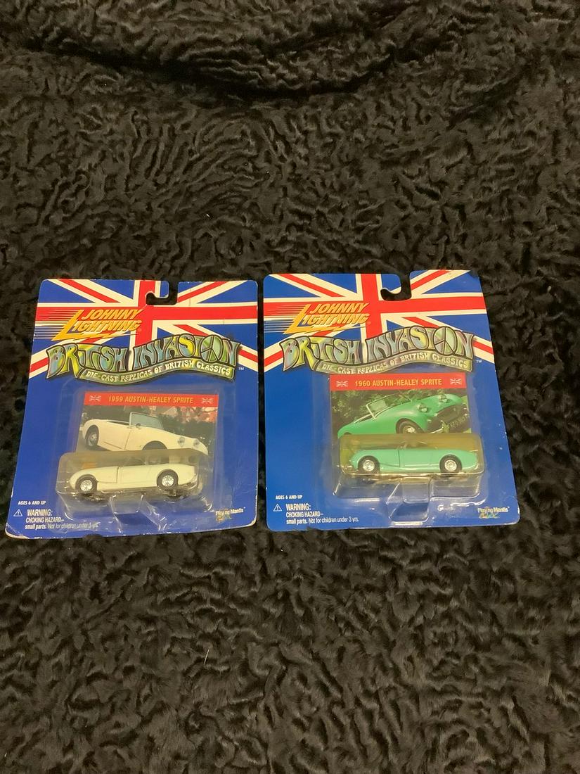 Pair of Johnny Lightning british invasion die cast (1 of 1)