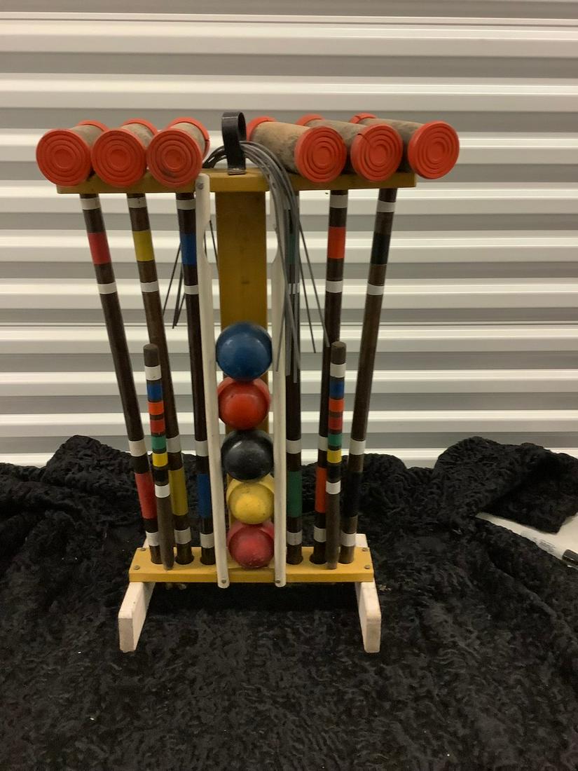 Croquet set: Croquet set