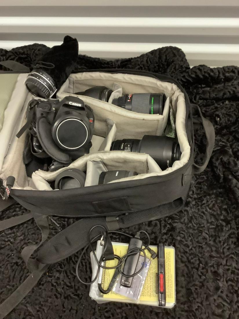 Canon Rebel T3i camera working with accessories and (1 of 1)