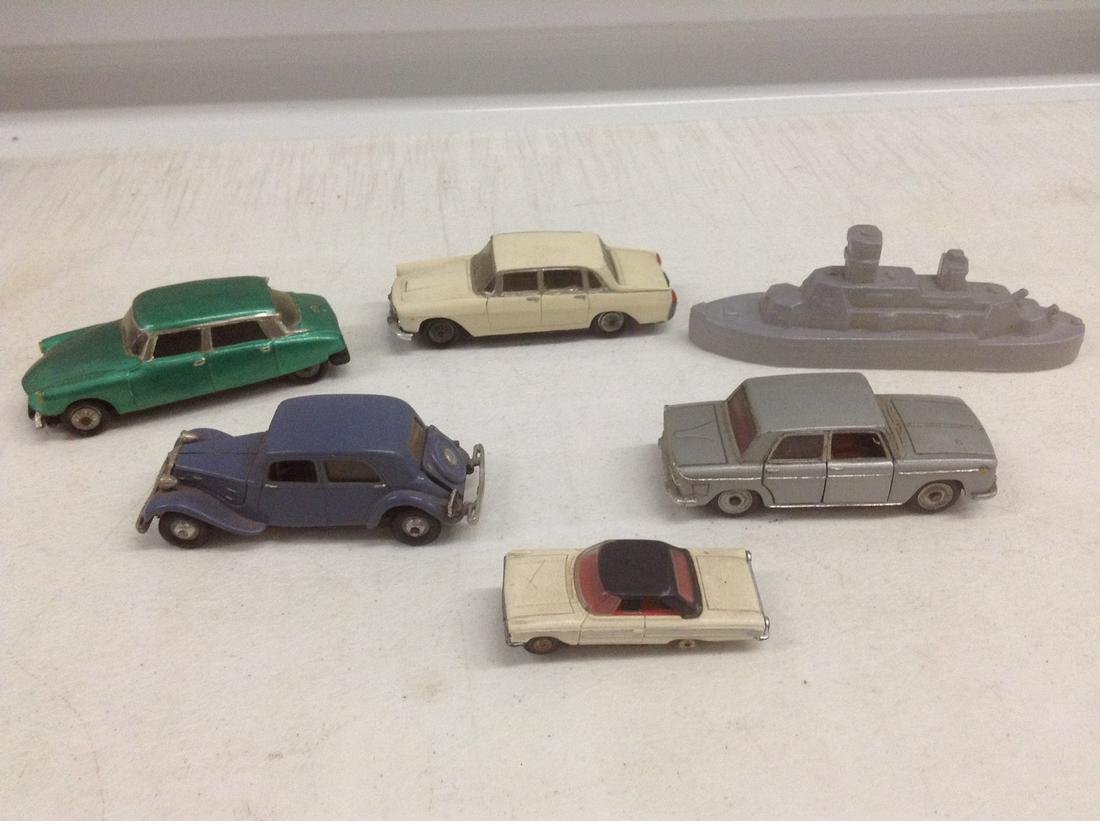 Made in France & Italy Vintage Cars, Glass Boat and: Made in France & Italy Vintage Cars, Glass Boat and more