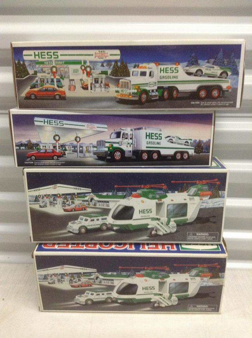 Lot of Hess Trucks in the boxes (1 of 1)