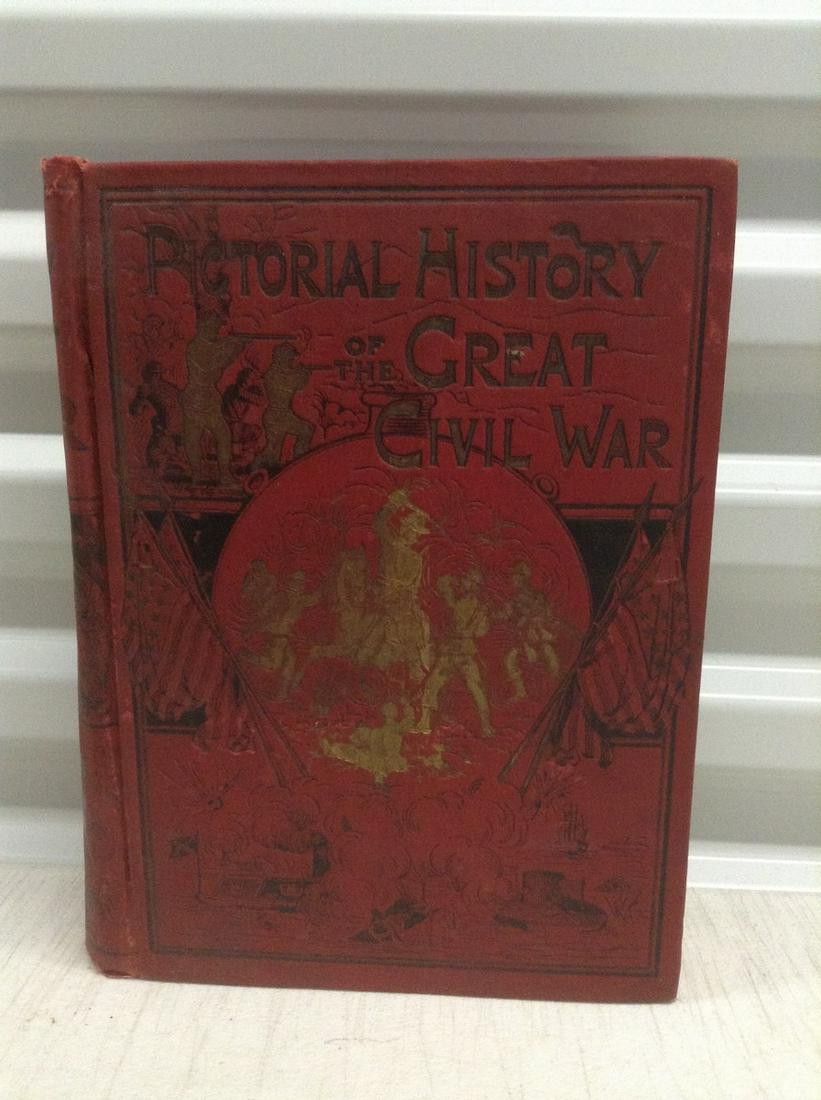 1881 Pictorial History of the Great Civil War with (1 of 1)