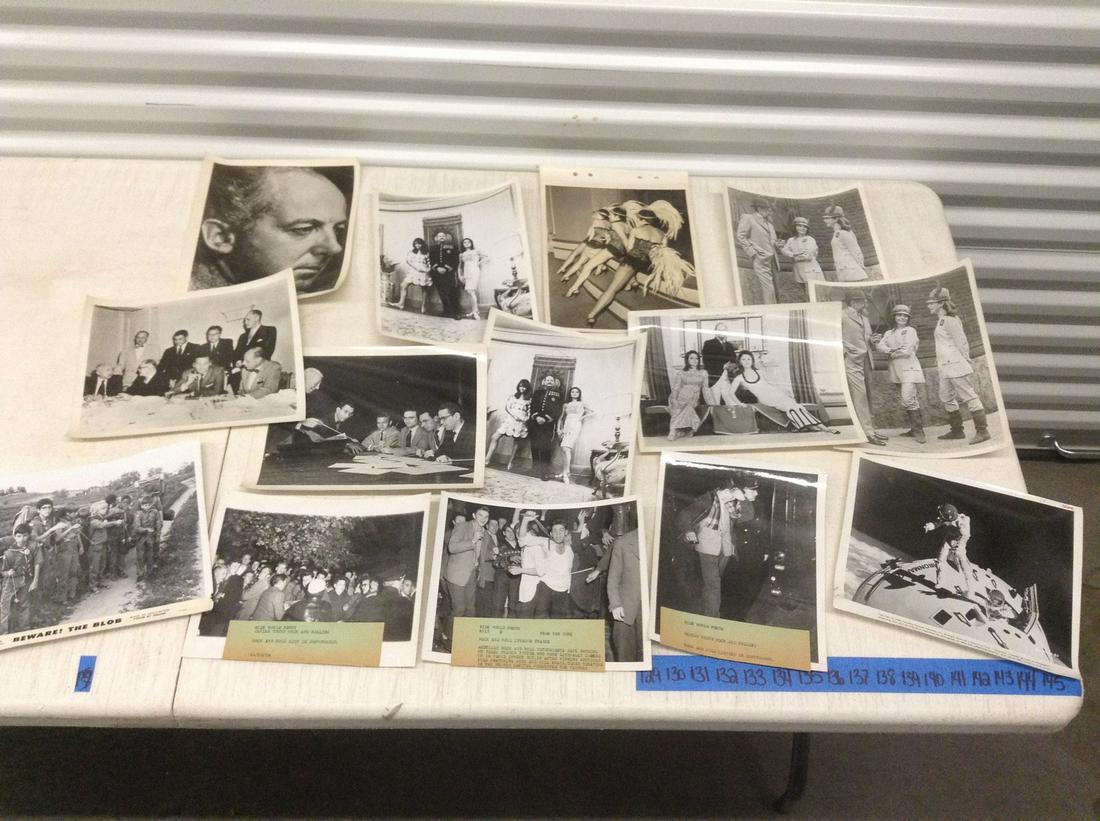 1956 Rock N Roll Newspaper Proof photos, The Blob Movie (1 of 1)