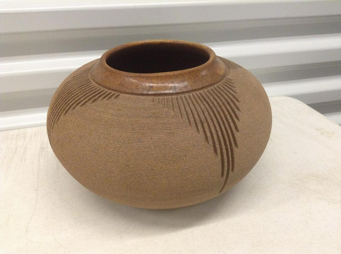 Signed Pottery  9.5" (1 of 1)