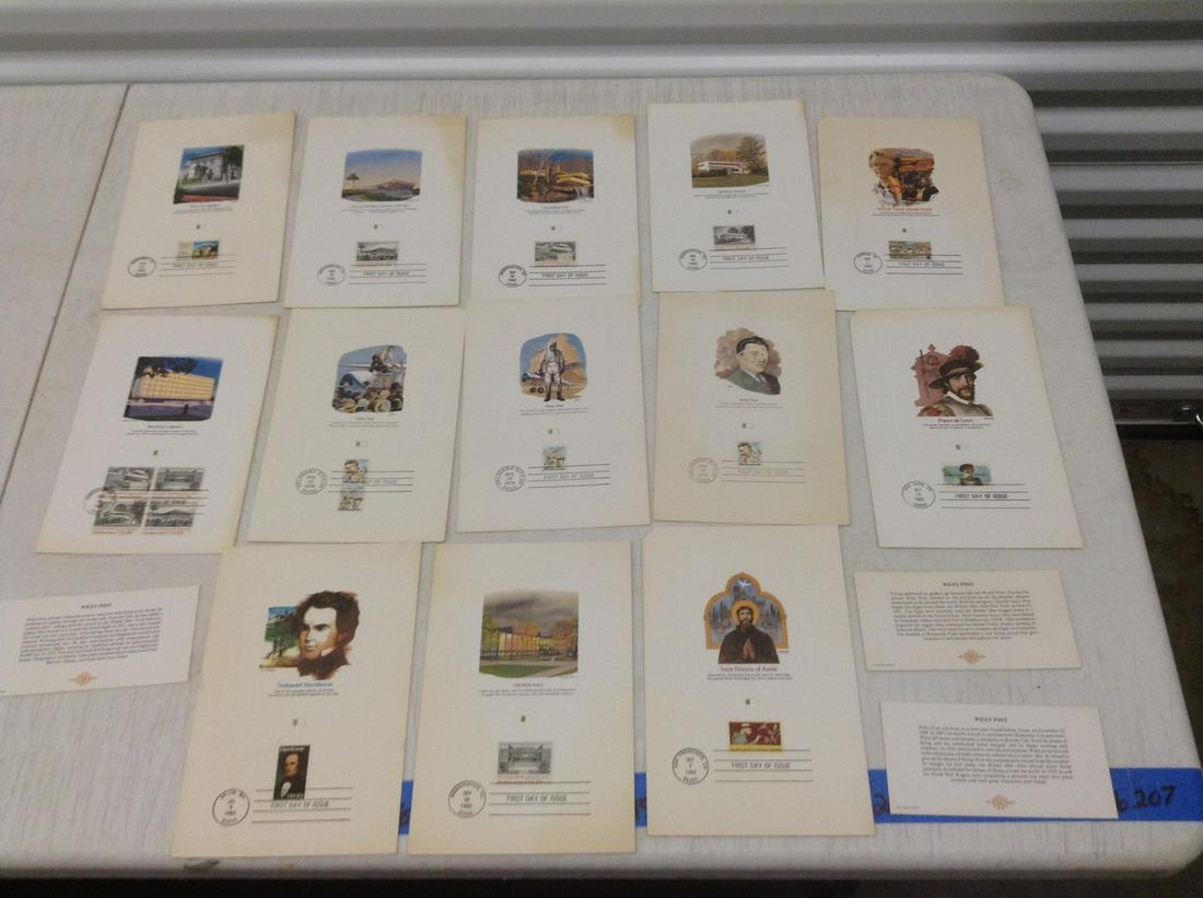 Large lot of First Day Proof Cards Architecture and (1 of 1)