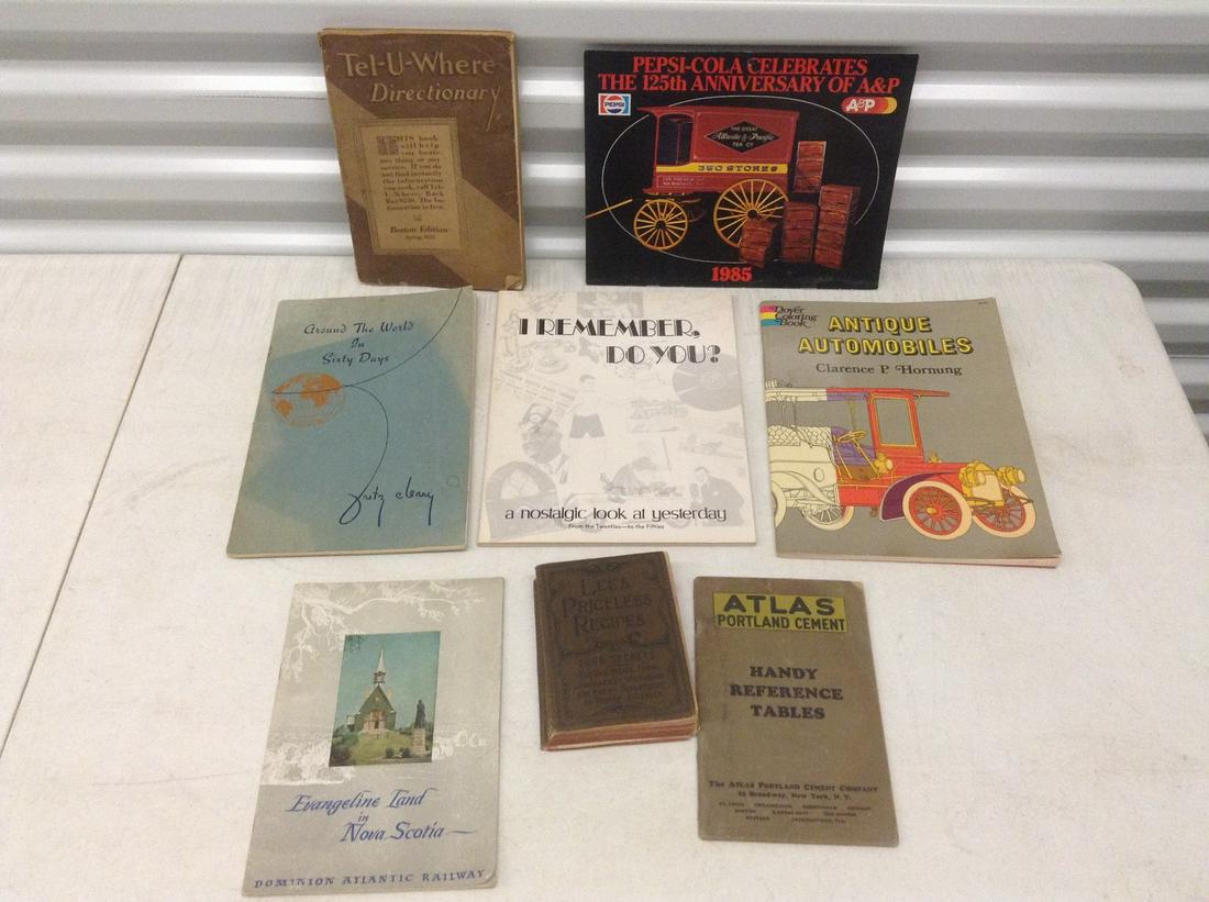 Early 1900s Directory & Books, Dominion Atlantic (1 of 1)