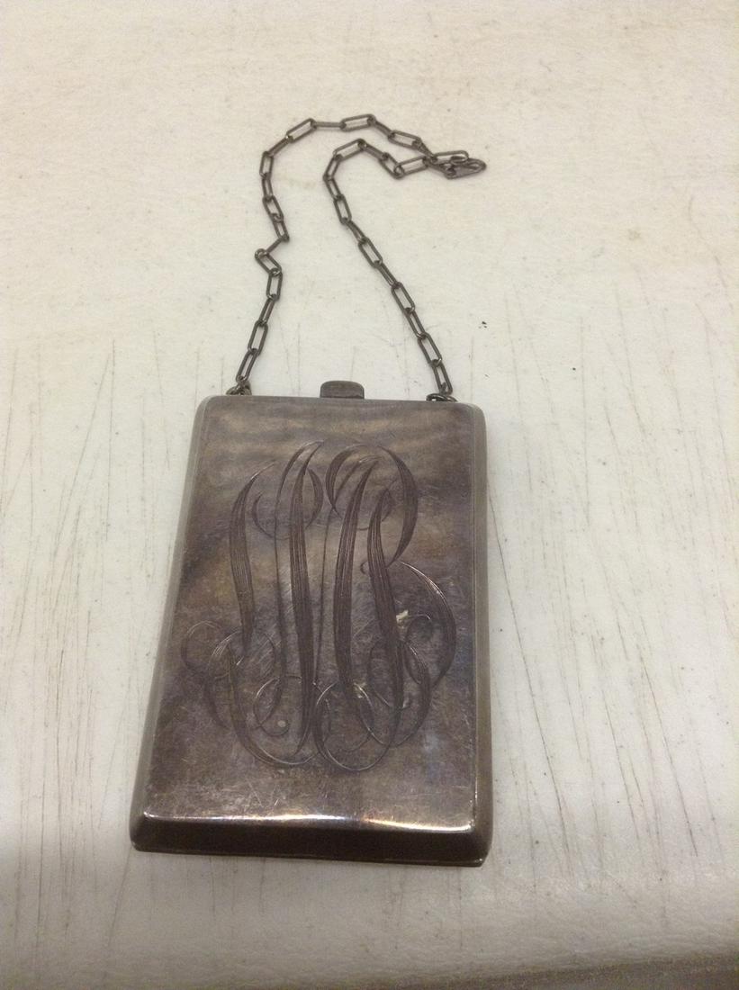 Marked Sterling 764 Early Makeup Compact with mirror (1 of 1)