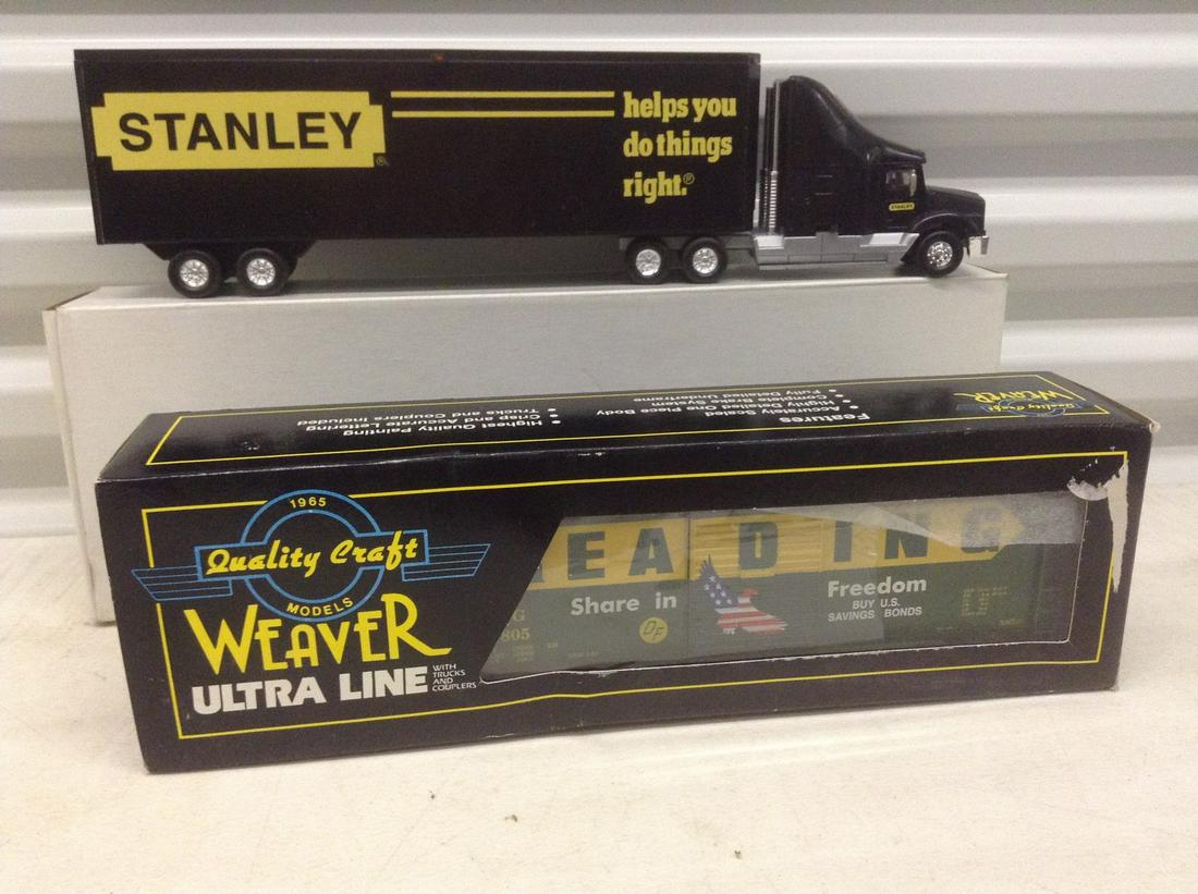 Stanley Truck and Weaver Ultraline Train in box (1 of 1)