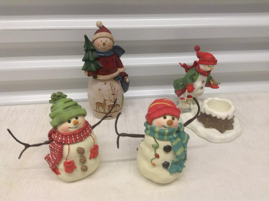 Lot of Hallmark Snowmen tallest 8": Lot of Hallmark Snowmen tallest 8"