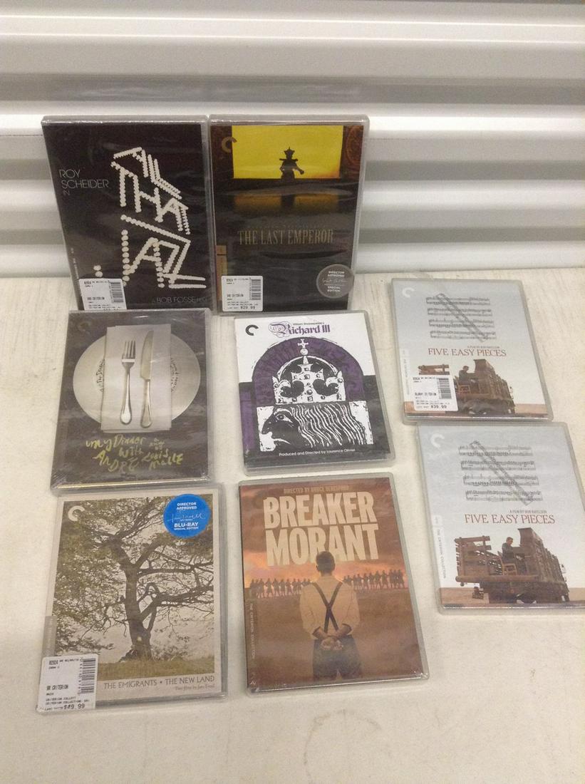 Large lot of Sealed Criterion Collection DVDs (1 of 1)