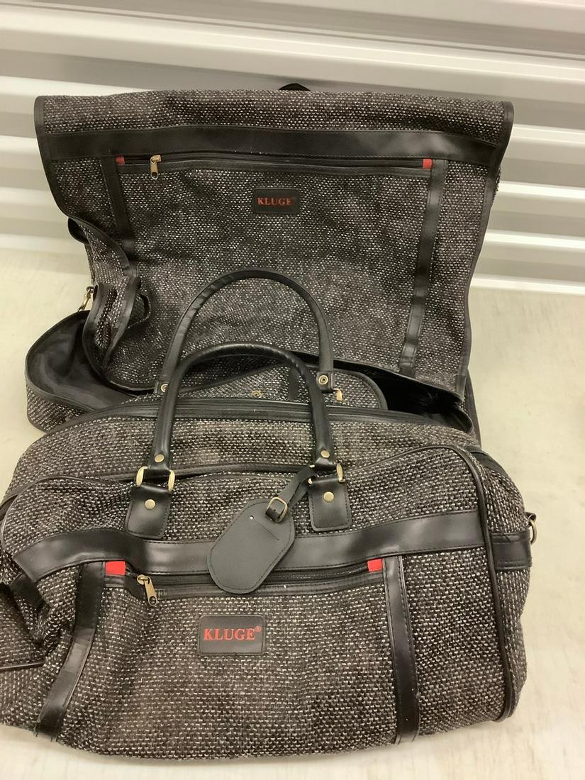Pair of Kluge bags: Pair of Kluge bags