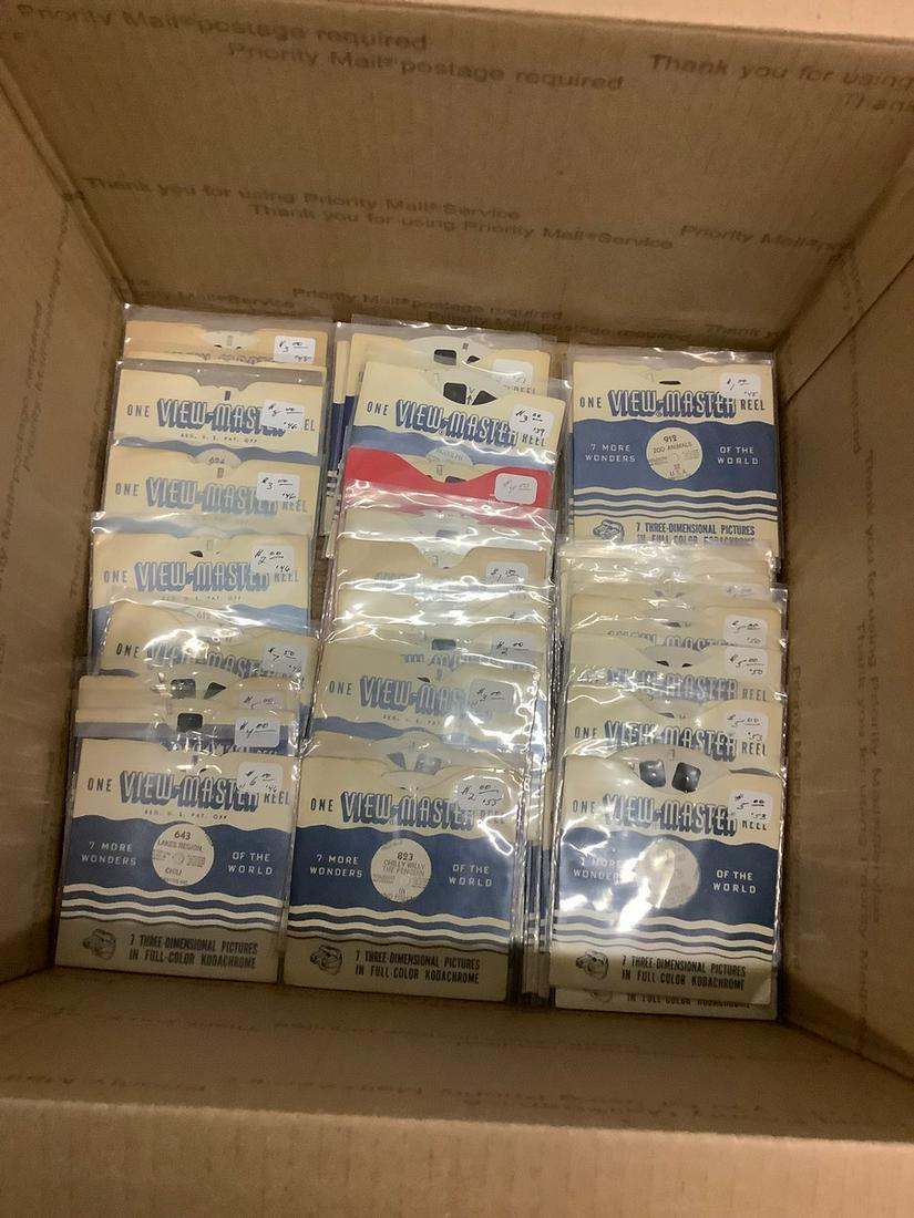 Lot of View Master Reels (1 of 1)