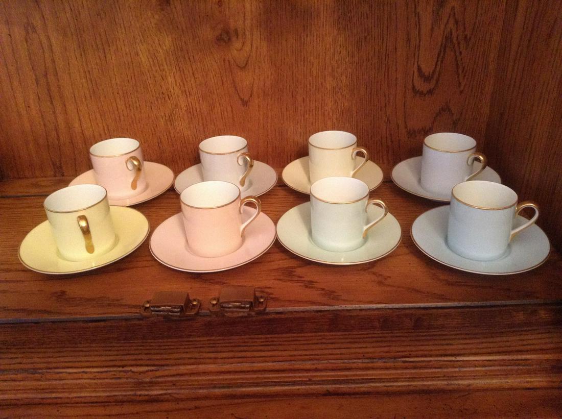 Noritake Japan Cups and Saucers: Noritake Japan Cups and Saucers