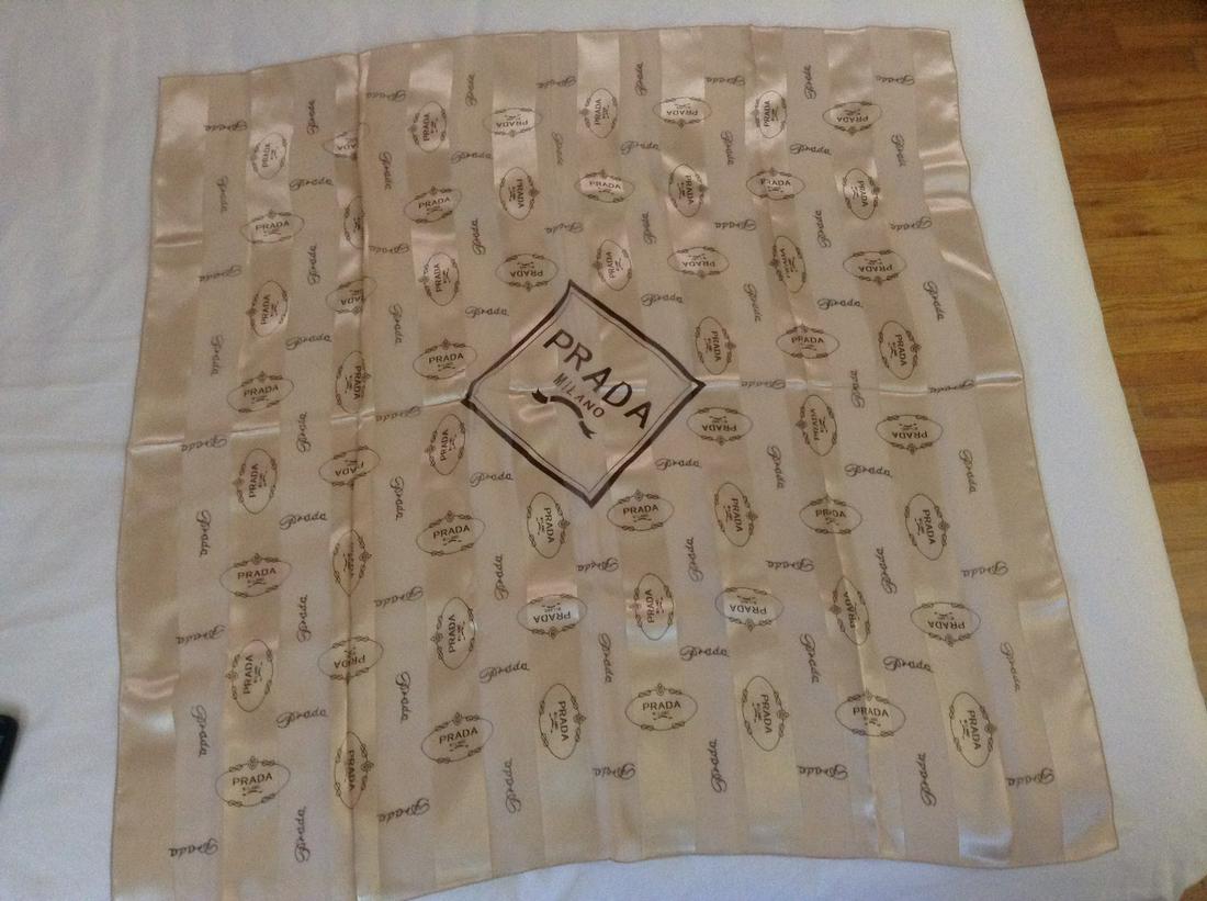 Vintage Prada Scarf 39" (1 of 1)