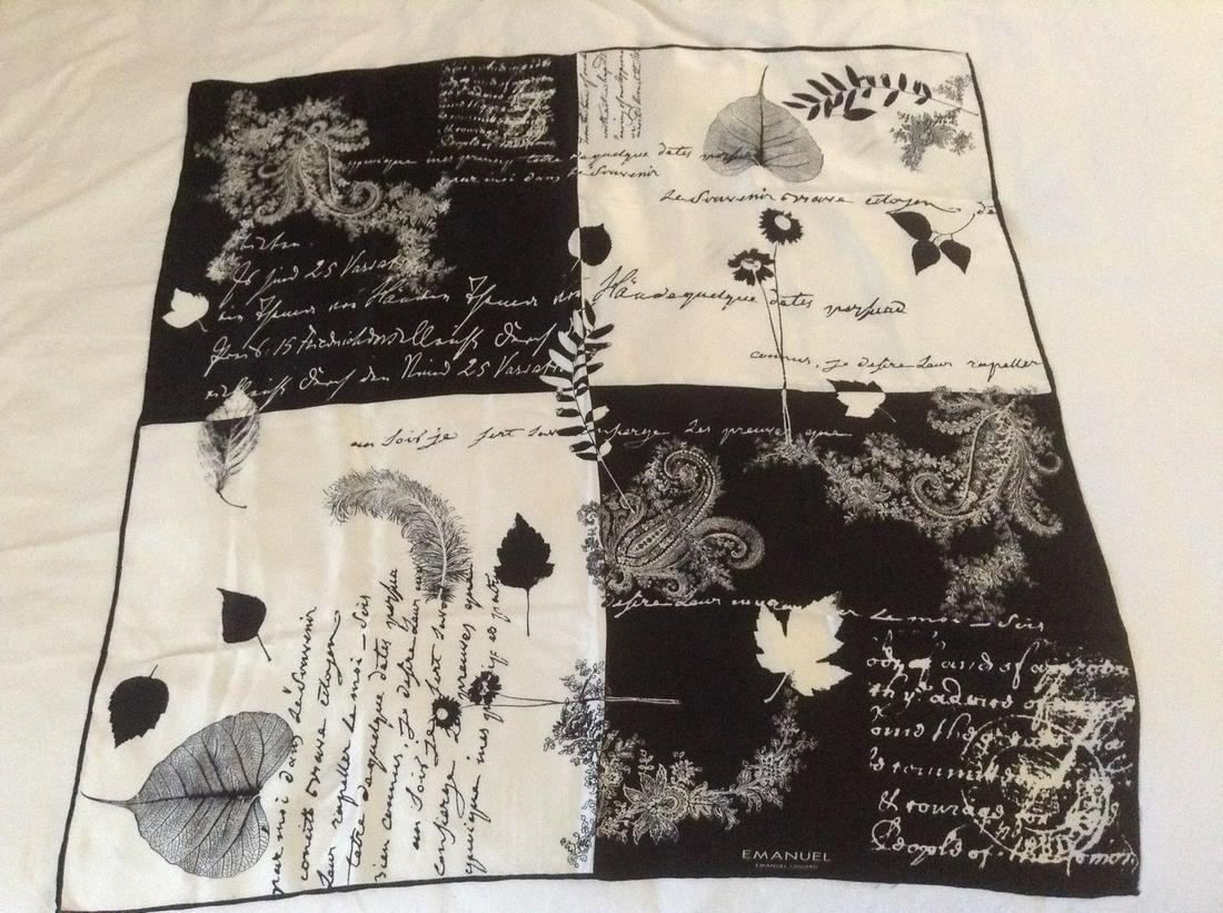 Emanuel Ungaro Silk  Scarf (1 of 1)